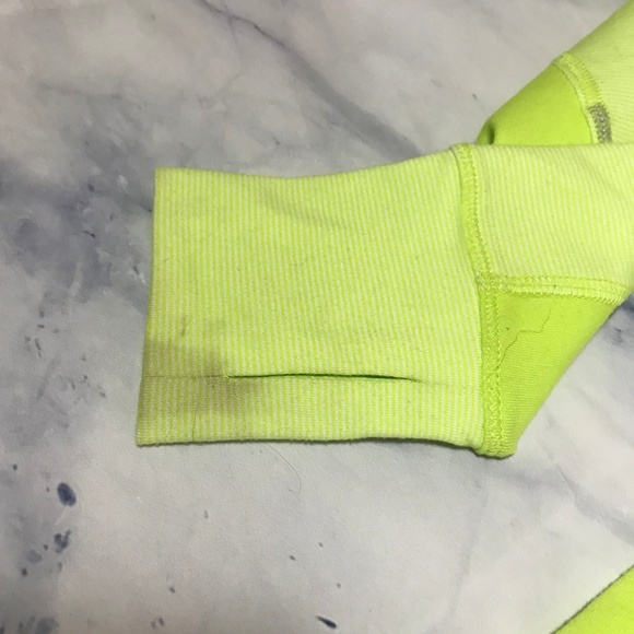 Title Nine Neon Green Switzer 1/4 Zip Up Top - Picture 4 of 8